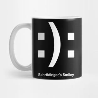 Schrödinger’s Smile(y) WHITE Mug